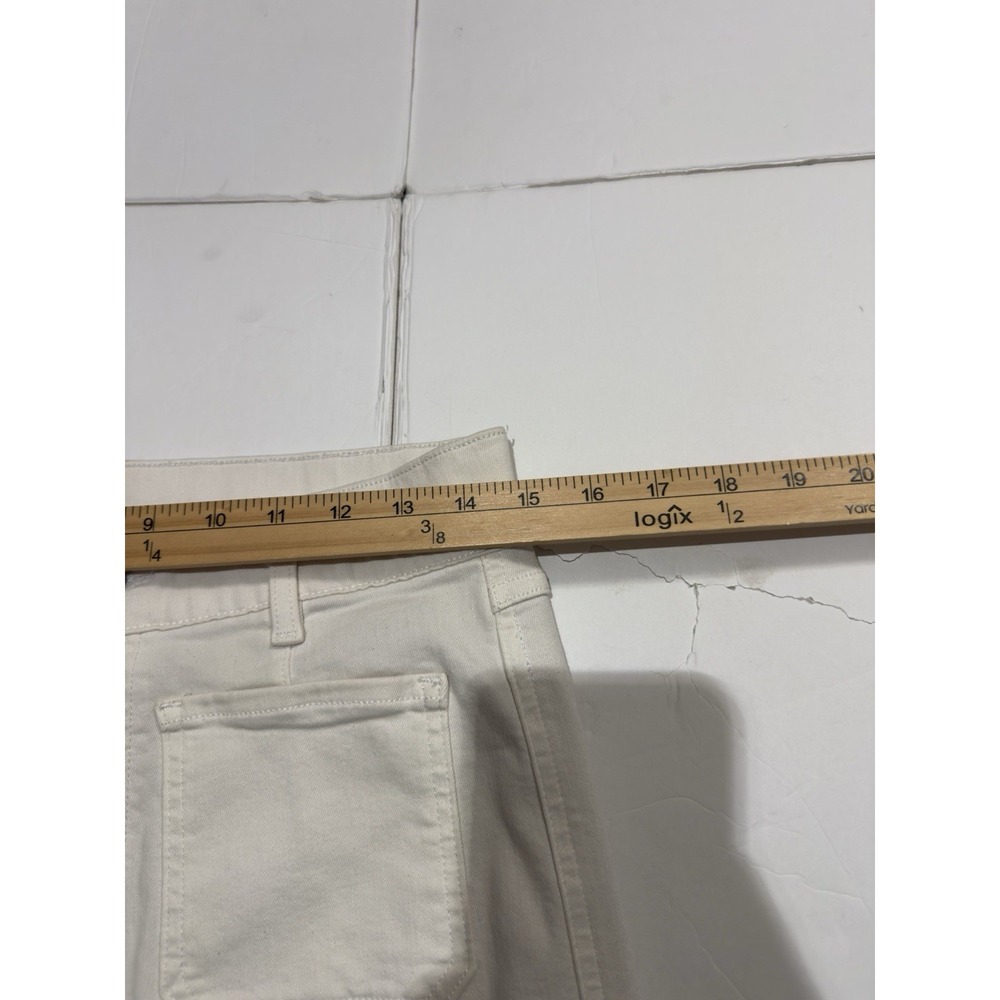 Spanx Women's Cropped Wide Leg Jeans SPANXshape EveryWear Patch Pocket Stretch M - Picture 10 of 14